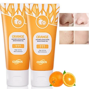 Orange Exfoliating Gel Scrub for Face and Body, 2PCS - Picture 1 of 12