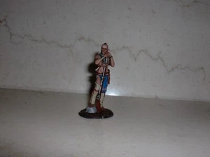 Lead soldier,USA. Indian Iroquois 19th century,Painting,collect,handpainted. - Picture 1 of 3
