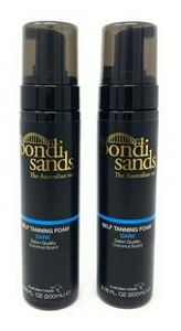 Bondi Sands Self Tanning Foam DARK (6.76Oz) Coconut Scent 2 PACK-NEW - Picture 1 of 2