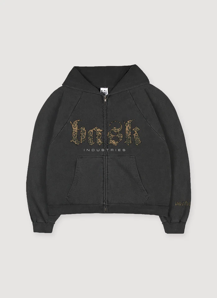 Industries Zip Up Sweatshirt Black - Image 1 of 1
