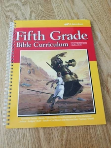 Abeka 5th Grade Bible Curriculum, Like New (Planner) - Picture 1 of 4
