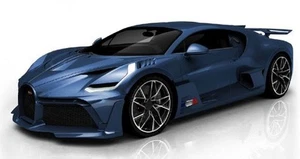 Looksmart 1:43 Bugatti Divo - blue carbon glossy - Bild 1 von 1