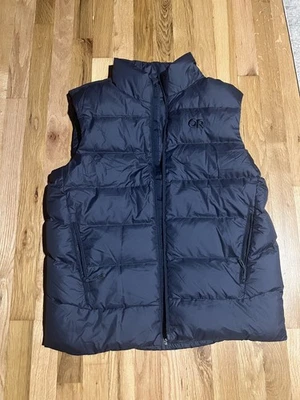Chaleco de plumón para hombre Outdoor Research Coldfront - azul medio Foto 1 de 4