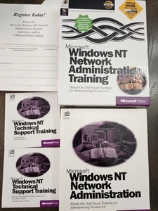 Microsoft Windows NT Network Administration Training Kit + 2 CD-ROMs | MCSE Box - Picture 1 of 8