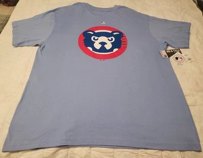 Brand new vintage Majestic brand, "CHICAGO CUBS" short-sleeved t-shirt size 2XLT - Image 1 of 4