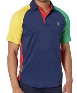 Polo Ralph Lauren Performance Color Block Men’s 2XL Big & Tall Moisture Wicking - Picture 1 of 7