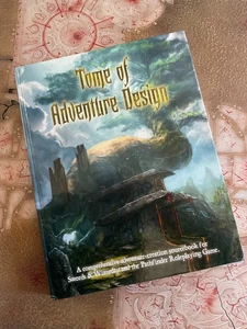 Swords & Wizardry rpg TOME OF ADVENTURE DESIGN Frog God Games HC new - Picture 1 of 5