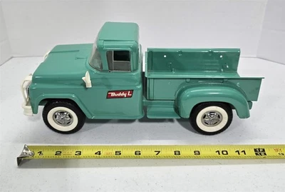 Camioneta pickup Buddy L de acero prensado S-91 vintage años 50/60 verde como nueva Foto 1 de 4