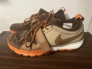 Nike Poler SB Trainerendor Size 10.5 616691-222 Used Brown Orange - Picture 1 of 7