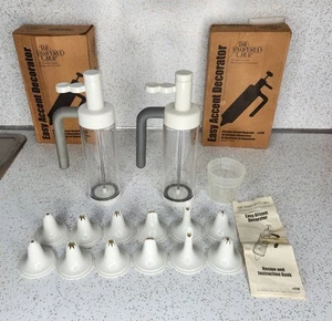 The Pampered Chef Easy Accent Cake Decorator #1775 Lot of 2 - Picture 1 of 15