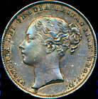 1861 Shilling S3904 ESC 3019 Rare EF