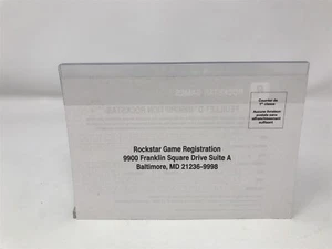 Tarjetas de registro Rockstar Games Sony Playstation 2 PS2 Nintendo Gamecube Xbox - Imagen 1 de 2