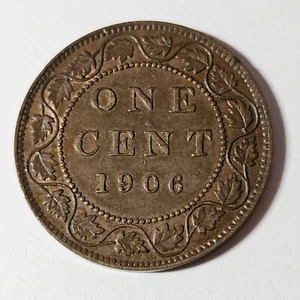1906 - HIGH GRADE - Canada 1 one cent large penny - COMBINE to save - C1-906 - Picture 1 of 5