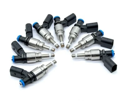 FUEL INJECTORS X8 SET FOR AUDI RS4 S6 B7 8E 8H R8 4.2L V8 BVJ QUATTRO 079906036C - Image 1 of 4