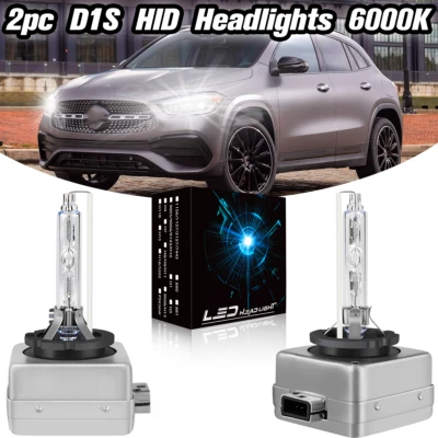 D1S HID Headlight Bulbs 35W For BMW 430i Gran Coupe 430i xDrive Gran Coupe 201 - Image 1 of 4