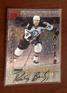 1997/98 Pinnacle Be A Player Randy Burridge AUTO PRISMATIC FOIL DIE-CUT /100 - Picture 1 of 1