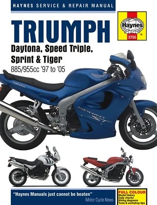 Reparaturhandbuch Triumph Daytona / Speed Triple 955i 97 - 01, 02, 03, 04, 05 - Bild 1 von 2