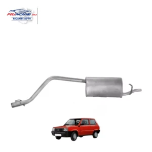 SILENZIATORE MARMITTA POSTERIORE AUTOBIANCHI Y10 1.0 FIAT PANDA 750 900 1.0 1.1 - Foto 1 di 3