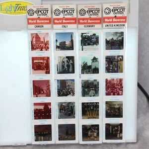 Walt Disney World Epcot Center World Showcase Pana-Vue 35mm Dias 4 Sets - Bild 1 von 9