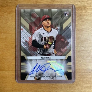 2022 Topps UK Edition Baseball Superstars ALEK THOMAS Rookie Auto 07/25 #BSA-AT - Picture 1 of 8