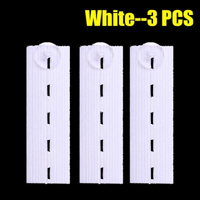10pcs Women Men Waist Extender Button Elastic for Jeans,Pants Button Extender US Foto 1 de 4