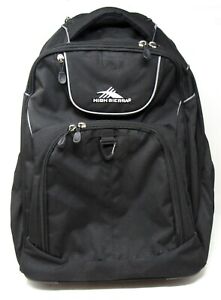 High Sierra Powerglide Rolling Backpack with Cushion Laptop Compartment