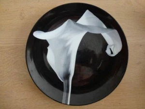 MAPPLETHORPE "Callalily" Assiette Décorative Collection 21cm Sérigraphie Occase - Picture 1 of 2