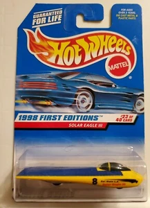 Hot Wheels Solar Eagle III, 1998 First Editions, Yellow, NEW 1/64 18842 23 of 40 - Picture 1 of 1