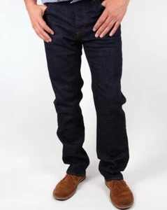 Hübsche grüne Burnage Regular Fit Jeans Rinse Wash, Größe 28 Regular - Bild 1 von 11