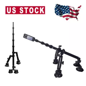 Car Mount Suction Cup Mount Selfie Stick for Insta360 One R RS X2 X3 Camera US - Picture 1 of 10