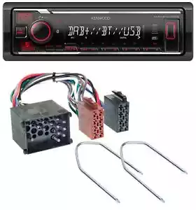 Kenwood MP3 Bluetooth USB DAB Autoradio für BMW 3er E30 E36 87-00 5er E34 88-96 - Bild 1 von 7