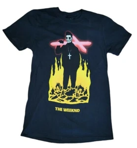 Camiseta XO The Weeknd Starboy Talla PEQUEÑA Edición Oficial Cruz Calavera Crucifijo - Imagen 1 de 7