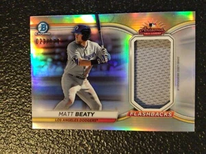 Reliquia Bowman Chrome Arizona Fall League 2021 AFLR-MB Matt Beaty refractor/120 - Imagen 1 de 1
