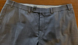 Jack Victor Riviera Traveler Pants Men Sz 40 x 28 1/2 Flex Wool Blend - Picture 1 of 8
