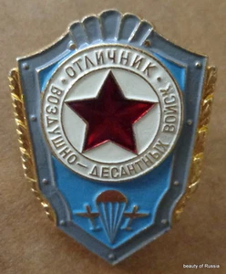 SOVIET russian EXCELLENT VDV PARATROOPS BADGE PIN - Picture 1 of 4