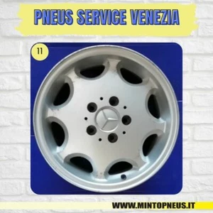 CERCHIO IN LEGA DA 15" PER MERCEDES 190 - ORIGINALE USATO - Foto 1 di 1