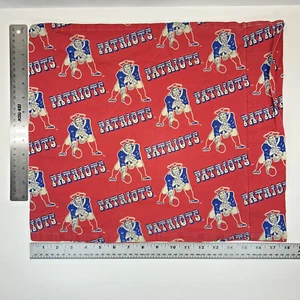 Vintage New England Patriots pillow case from the 70's-80's 18"X15" - Picture 1 of 8