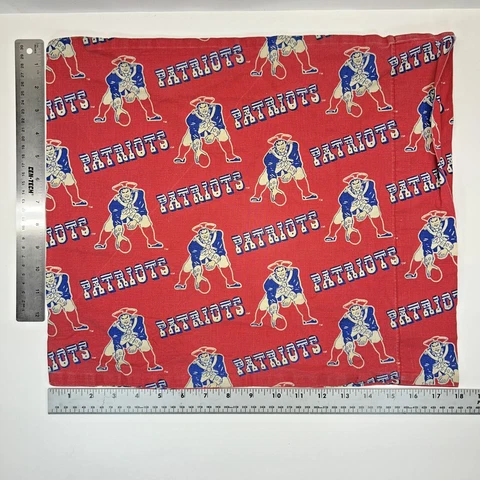 Vintage New England Patriots pillow case from the 70's-80's  18"X15" Cover
