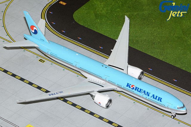 1/200 Korean Air B777-200航空機モデル (ヘルパ製) JC Wings 1:200 Korean Air Cargo Boeing B777-200LRF Diecast