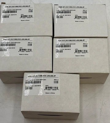 Lote de 5 Fuente de Alimentación Polycom VVX 150 250 350 450 2200-48872-001 5V 15W - NUEVO Foto 1 de 4