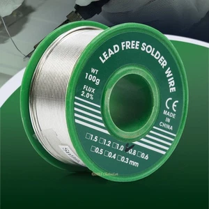 0.8mm 100g Sn99.3Cu0.7 Rosin Core Flux 2.0% Lead-Free Roll Solder Wire - Picture 1 of 7