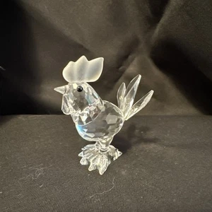 Miniature Swarovski Crystal Figurine 014497 Rooster Barnyard Friends RETIRED 39 - Picture 1 of 7