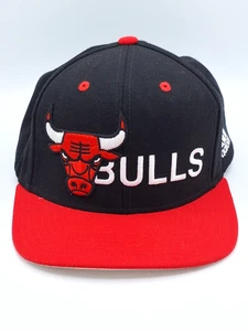 New Era Snapback Adidas Cap Chicago Bulls Kappe Basketball NBA Größe einstellbar - Bild 1 von 6