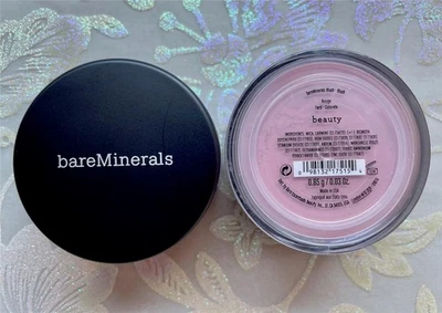 bareMinerals BEAUTY Loose Powder Blush .85g XL ~ NEW/SEALED - Image 1 of 2