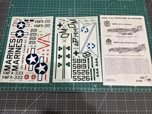 Fox One 1/32 F-4J Phantom VMFA-212/333 Decal Sheet 32003 - Bild 1 von 4