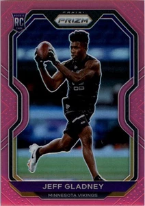 2020 Panini Prizm Prizms Pink #399 Jeff Gladney - FB - Picture 1 of 2