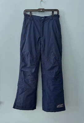 Eddie Bauer Navy Ski Snow Pants Boys Size 14 - Excellent Condition! - Image 1 of 4