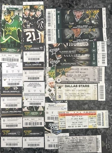 Boletos Dallas Stars 2005-2013 completos sin usar (lote de 20) - Imagen 1 de 1