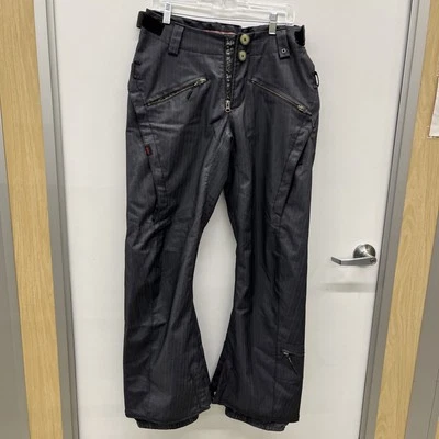 Vans "Off The Wall" pin striped medium mens snow boarding pants - Image 1 of 4