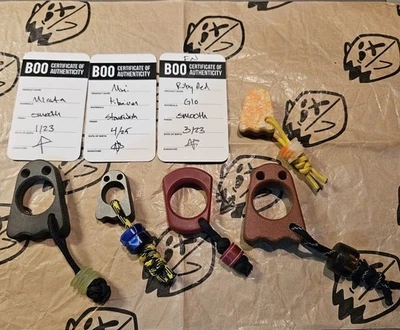 EDC BOOS SFK Negro Micarta con Cuentas Foto 1 de 3